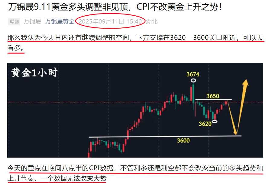 万锦晟9.12黄金高位调整蓄势待发，今日大涨还是大跌？